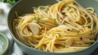 Simple Aglio E Olio Recipe [upl. by Shayla379]