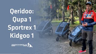 Porównanie modeli Qeridoo Qupa 1 Sportrex 1 Kidgoo 1 [upl. by Winson]