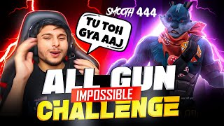 Impossible All Gun Challenge😨🥵 Nonstop Challenged Me 1 Vs 4💻😤 70 [upl. by Edsel362]