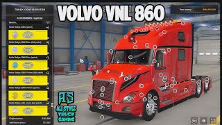 American Truck Simulator v 146  Volvo VNL 860  Mega Tuning [upl. by Bringhurst]