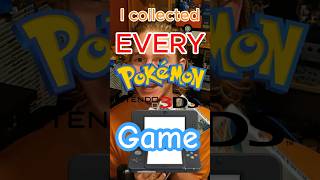 I Collected EVERY Pokémon Game for the 3DS and only main series pokemon 3ds nintendo [upl. by Enialed]