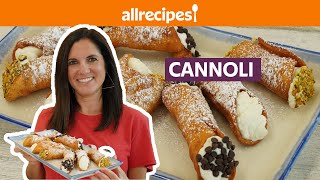 How to Make Cannolis  Get Cookin  Allrecipescom [upl. by Voe90]