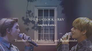 RMampV  4 O’Clock  Eng Lyrics [upl. by Sherman]