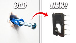 The END Of Drywall Anchors Fastest And Easiest Way To Hang Heavy Items LETS TEST IT How To DIY [upl. by Jaco291]