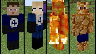 Minecraft Süper Kahraman MOD Fantastik Dörtlü YANIYORSUN FUAT ABİ [upl. by Frederica]