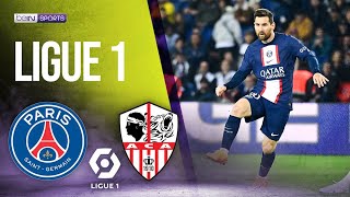 PSG vs Ajaccio  LIGUE 1 HIGHLIGHTS  05132023  beIN SPORTS USA [upl. by Olwen880]