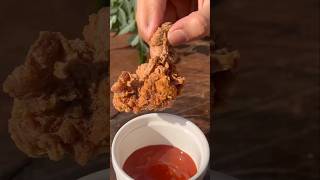 Crispy chicken wings 🍗 crispychicken recipe trendingshorts food cooking foodvlog crispywings [upl. by Nolahc]