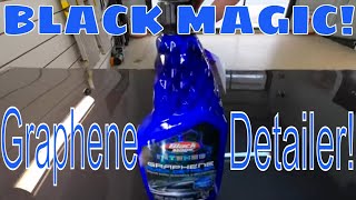 Black Magic INTENSE Graphene Quick Detailer Compared To Rain X Graphene Spray Wax [upl. by Leila]