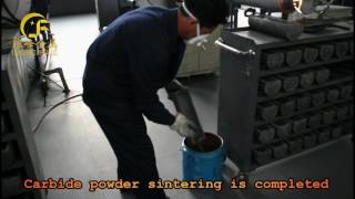 Tac powder tantalum carbide powder production process [upl. by Ozzy]