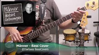 Herbert Grönemeyer Männer  Bass Cover 🎧 [upl. by Yrreiht]