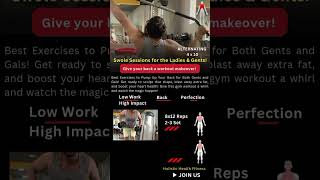 Transform Your Back Workout Gym  Yoga Fusion for Everyone quick fitness GymAndYoga WorkoutTips [upl. by Rases]