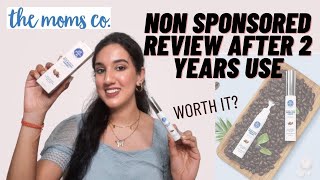 Non Sponsored The Moms Co Under Eye Cream Review Shades Of Shreya [upl. by Alyakem]