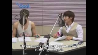 100728 SHINee Radio Part 2 ENG SUB Arrow 화살 Live Performance Included [upl. by Marja]