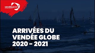 Live Arrivée Romain Attanasio Vendée Globe 20202021 FR [upl. by Descombes338]