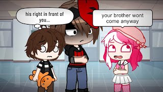 Gachaclub  Bring your brother to school  Meme   Past Afton Family [upl. by Shanda]