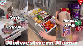 Most Satisfying Tiktok Compilation  Midwestern Mama Refresh Reset Restock ASMR 2024 [upl. by Creedon]