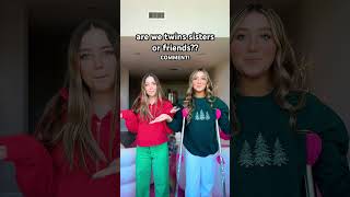 take your guesses twins sister acting comedy viralvideo dance ivegotsomethingtosayii [upl. by Hubing]