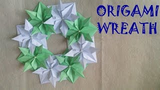 Origami Facile  Guirlande en Papier [upl. by Nibot63]