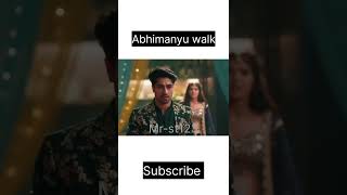 Abhimanyu walk and harshad walk viralshorts harshad pranali abhira shivangi joshi yrkkh durga [upl. by Desdamonna]