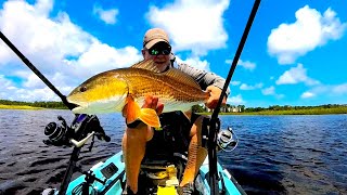 This fish turned my good day fishing into a great day Kayak fishing [upl. by Carlick]