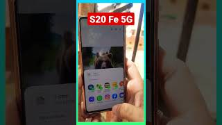 S20 Fe 5G⚡ New Feature Update [upl. by Omland]