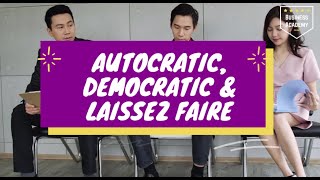 Kurt Lewins Autocratic Democratic amp LaissezFaire Leadership Styles [upl. by Doble]