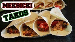 MEKSICKI TAKOS RECEPT  Mexican tacos recipe [upl. by Seidnac]