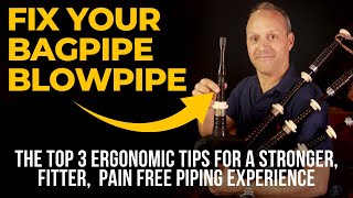 BagpipeLessonscom Ergonomics Guide Eliminate Jaw Pain amp Play Longer with the Perfect Angle [upl. by Proud]