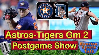 Pressly Hader Implode Astros ALCS Streak Over  Astros vs Tigers LIVE Game 2 Postgame Show [upl. by Karilynn582]