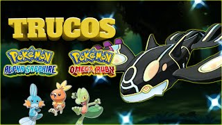 TODOS los TRUCOS CHEATS 2022 para ANDROID y 3DS de POKÉMON RUBI OMEGA y ZAFIRO ALFA [upl. by Okiman]