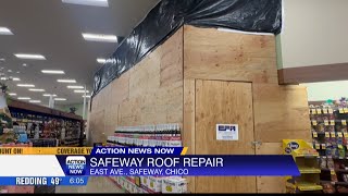 Chico Safeway roof repair [upl. by Ecadnac]