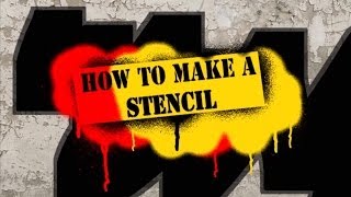 How to make a Stencil [upl. by Lithea]