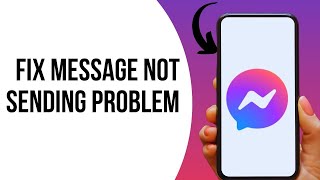 How to Fix Unable to Send Message Problem on Messenger [upl. by Adur]