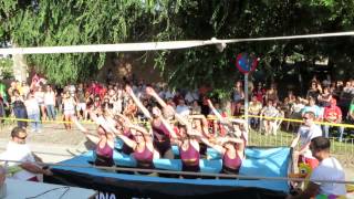 Disfraz natación sincronizada Bercial de Zapardiel 2014 [upl. by Bocaj]