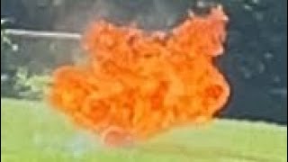 Propane explosion goes wrong😳🥵😱 [upl. by Yelhsa]