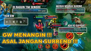 Moskov Solo Ranked Malah Ngefeed Gini Cara Menanginnya  Moskov Gameplay Rp33  Mobile Legends [upl. by Dlopoel]