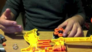 Nerf Maverick Rev6 Mod guide Penny mod AR removal Full Barrel Drop [upl. by Saint]