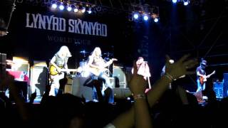 Lynyrd Skynyrd  quotFree Birdquot  Live HD 2011  Big Flats NY [upl. by Manaker]