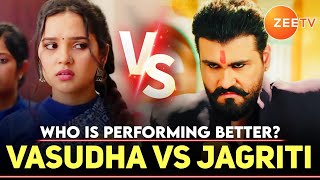 Vasudha vs Jagriti TRP  Which Show is HIT with Better Performance  Zee TV New Serials [upl. by Mario]