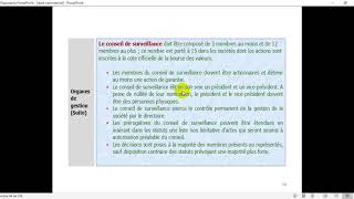 Droit commercial S4 partie 16 Les sociétés commerciales au Maroc EP6 quot société anonymequot [upl. by Ikkir]