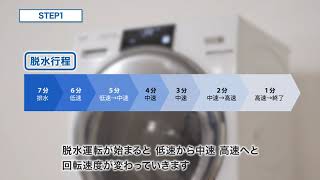 03 振動の確認と調整AQUA ドラム式洗濯乾燥機（AQWDX12P、D12P、SD12P、D10P） [upl. by Riess473]