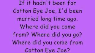 Cotton Eye Joe  Rednex lyrics [upl. by Pavior]