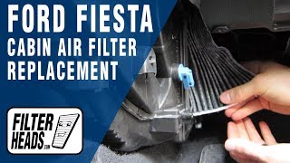 How to Replace Cabin Air Filter 2013 Ford Fiesta  AQ1198 [upl. by Boigie]