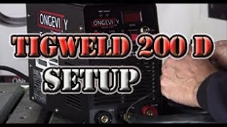 Longevity TIGWELD 200D  110V220V 200 Amp TIG  180 Amp STICK Welder [upl. by Sgninnej994]