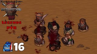 Battle Brothers Legends PTR Mod  Solo Lone Wolf  Ep 16 Nomads No More [upl. by Naret]