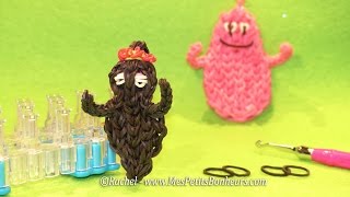 Barbamama en élastiques Rainbow Loom  Tutoriel de la maman Barbapapa [upl. by Ximenes919]