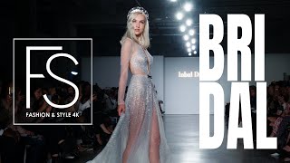 BRIDAL designer Inbal Dror Fashion Show – every bride deserves to be beautiful 4K UHD Wedding Gown [upl. by Eillom]