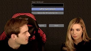 pewdiepie shows marzia his frick dungeon [upl. by Nessa]