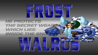 Mega Man X4 Black Zero Frost Walrus Stage [upl. by Olivero]