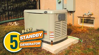 Top 5 Best Standby Generators Review in 2023 [upl. by Rodnas]